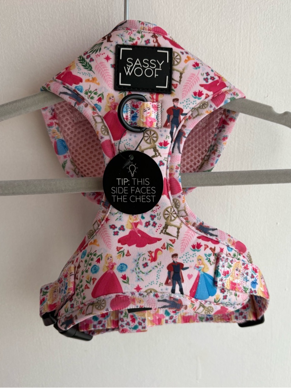 Sassy Woof Disney Princess Aurora  pink size XS
